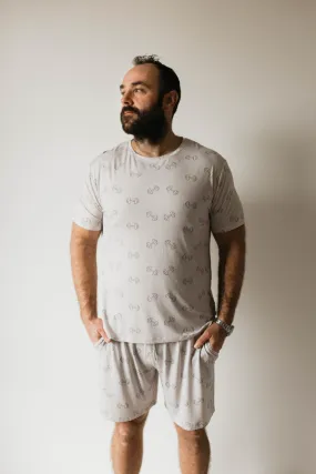 Adult Bamboo Short Pajamas  | Arm Day