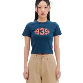 ARCHIVE BOLD (アーカイブボールド)　939 TYPE O CROP TOP (PEACOCK BLUE)