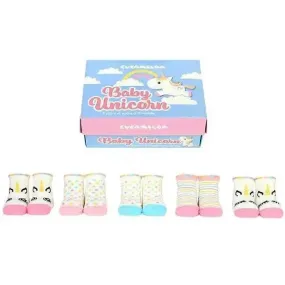Baby Unicorn Socks Gift Box