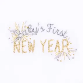 Baby's First New Year Footie