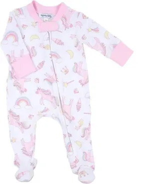 Believe in Magic Zipper Footie