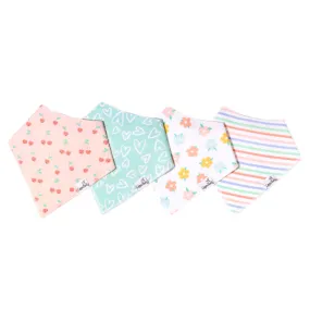 Cheery Bandana Bibs - Copper Pearl
