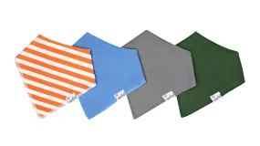 Copper Pearl - Bandana Bib (4 pack) - Jackson