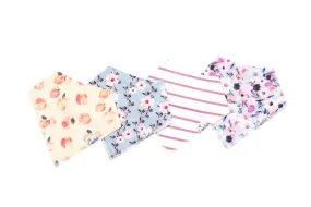 Copper Pearl Bandana Bib Set: Morgan