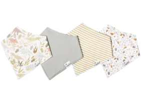 Copper Pearl Bandana Bib Set: Rex