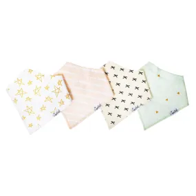 Copper Pearl Bandana Bibs / Paris