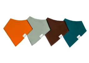 Copper Pearl Blaze Baby Bandana Bibs