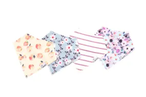 Copper Pearl Morgan Baby Bandana Bibs