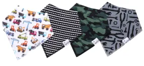 Copper Pearl Single Bandana Bib - Diesel