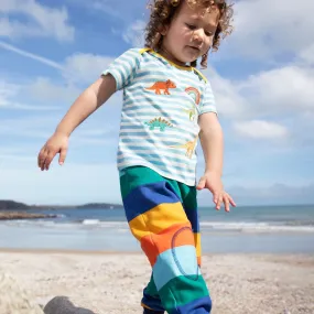 Frugi Infant Snuggle Crawlers Bold Stripes 500031S5bbrs