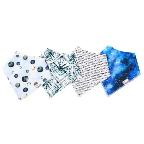 Galaxy Baby Bandana Bib Set