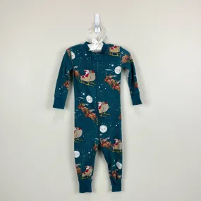 Hanna Andersson Santa Clause Sleigh Ride Pajamas 75 cm 12-18 Months