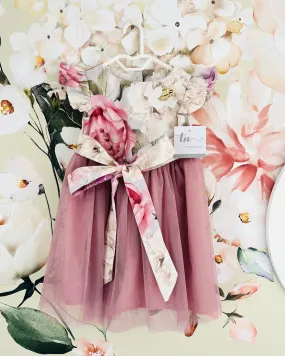 Harper Dress - Peonies