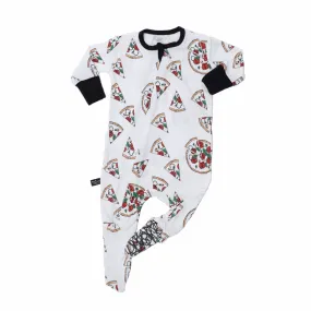 Hipster Pizza Bamboo Footed Children's Sleeper