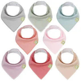 Keababies Organic Bandana Bibs 8 Pack & 10 Pack