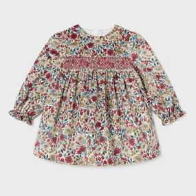 Mayoral Infant Girls Floral Dress 2913