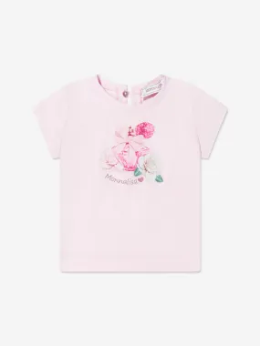 Monnalisa Baby Girls Perfume Bottle T-Shirt