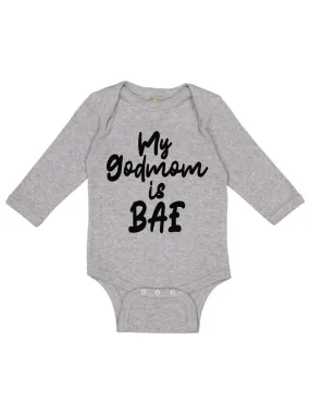 My God Mom is Bae Baby Bodysuit