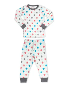 Organic Cotton Pajamas Turtle Multi