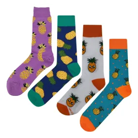 Pineapple Socks 4 Pack