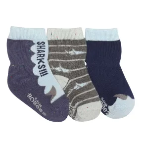 Robeez Socks - Sharks 3pk