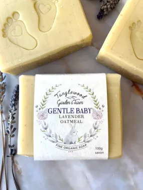 Soap Gentle Baby~ oatmeal lavender avocado organic soap wholesale