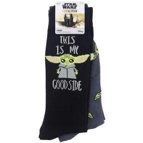 This is my Good Side Star Wars 2-Pack Crew Socks