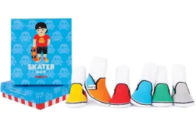 Trumpette Baby Skater Boy Socks, 6 Pack