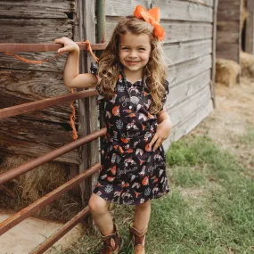 Yeehaw SS Pearl Snap Dress Baby (0-18M)